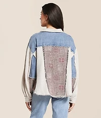 Pieced Denim Jacket