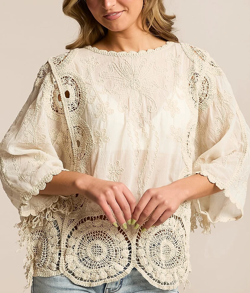 Crochet Fringe Top