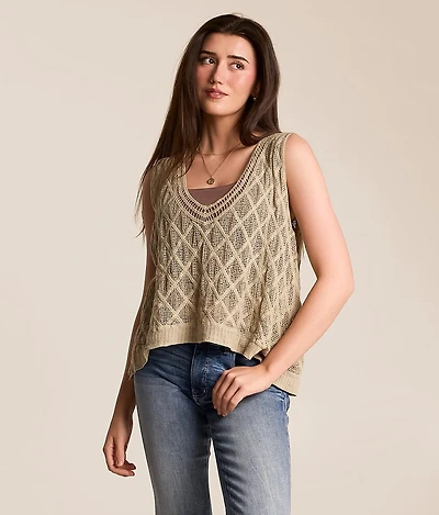 Crochet Sweater Tank