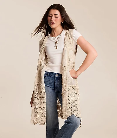 Crochet Cardigan - One Size
