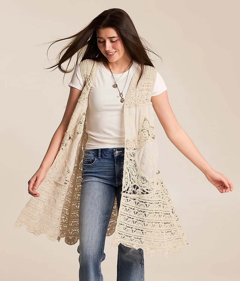 Crochet Cardigan - One Size