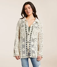 Crochet Shacket - One Size