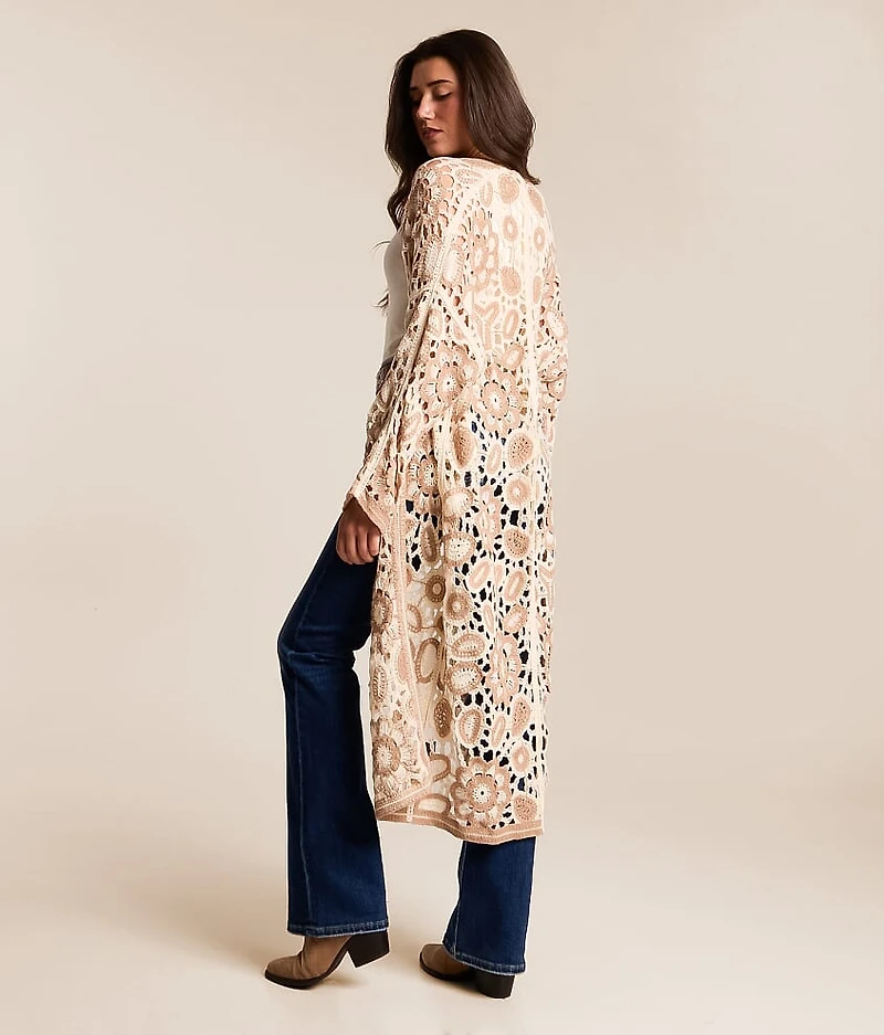 Crochet Flyaway Cardigan - One Size
