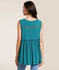 Crochet Tunic Tank Top