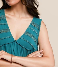 Crochet Tunic Tank Top