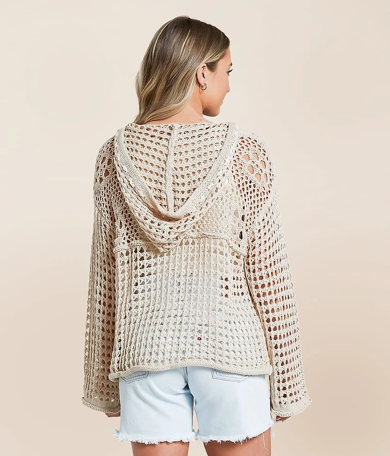 American Flag Hooded Sweater