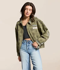 Floral Crochet Jacket