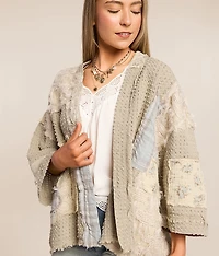 Patchwork Cardigan Sweater