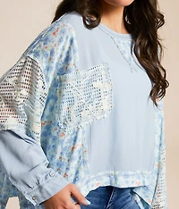Floral Pieced Top