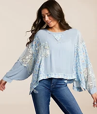Floral Pieced Top