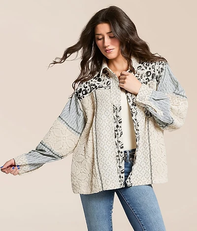 Missed Media Oversized Shacket