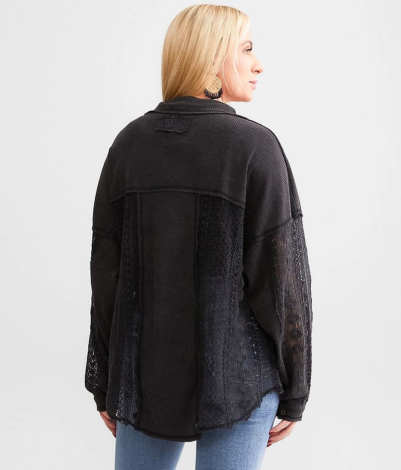 Pieced Lace Top