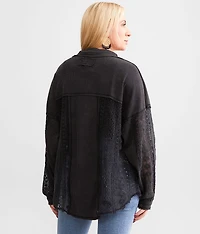 Pieced Lace Top