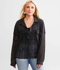 Pieced Lace Top