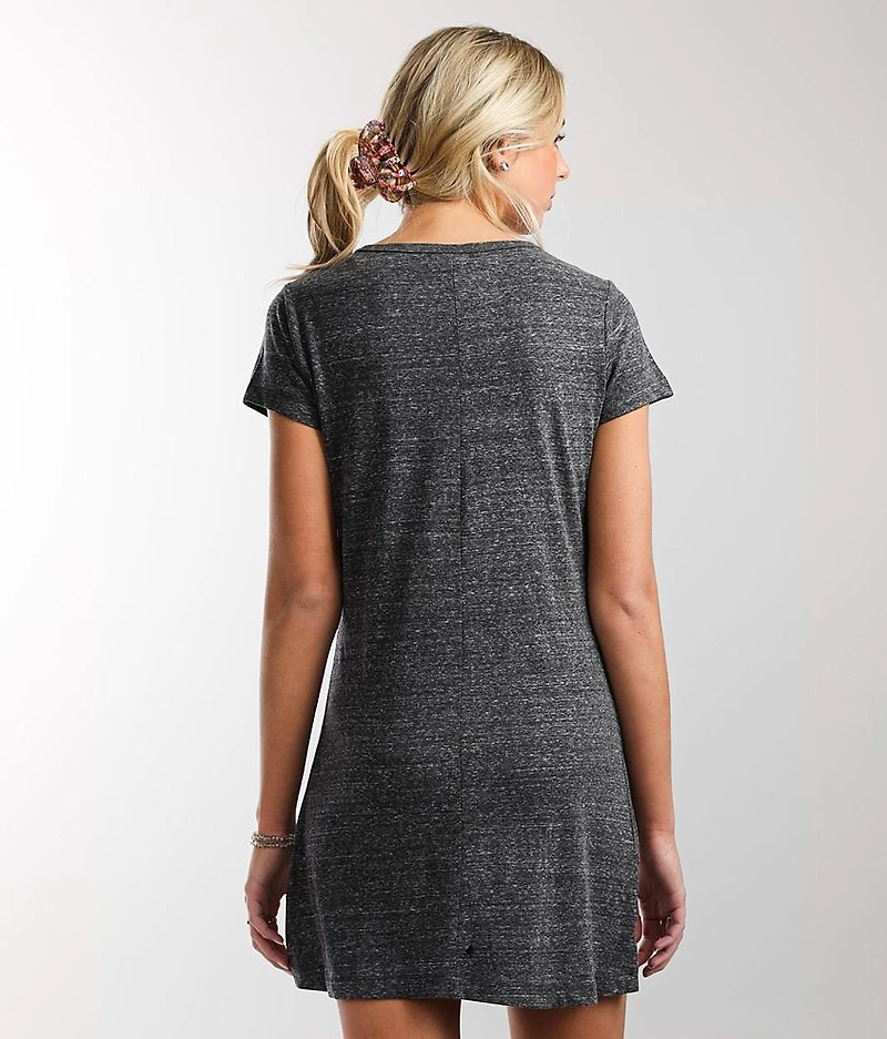 Twisted Front T-Shirt Dress