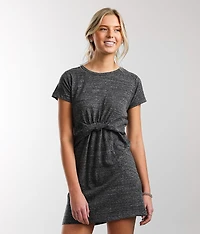 Twisted Front T-Shirt Dress