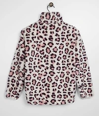 Girls - Quarter Zip Fleece Pullover