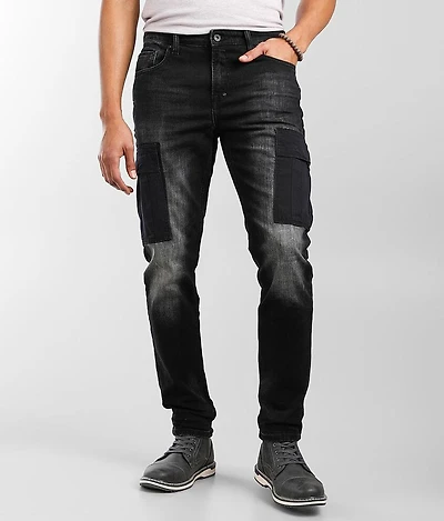 Windsor Slim Taper Cargo Stretch Jean