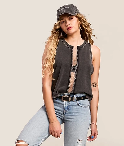 Washed Tank Top