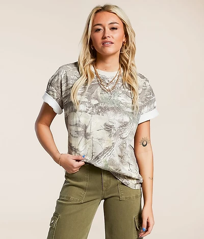 Oversized Camo T-Shirt