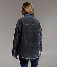 Corduroy Denim Shacket