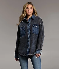 Corduroy Denim Shacket