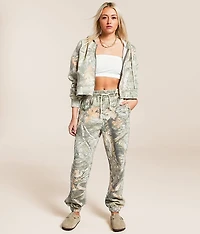 Washed Camo Jogger