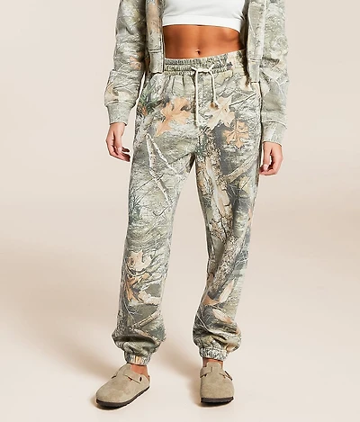 Washed Camo Jogger