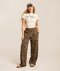 Camo Wide Leg Pant