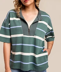 Quarter Zip Top