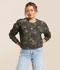 Oversized Boxy Camo T-Shirt