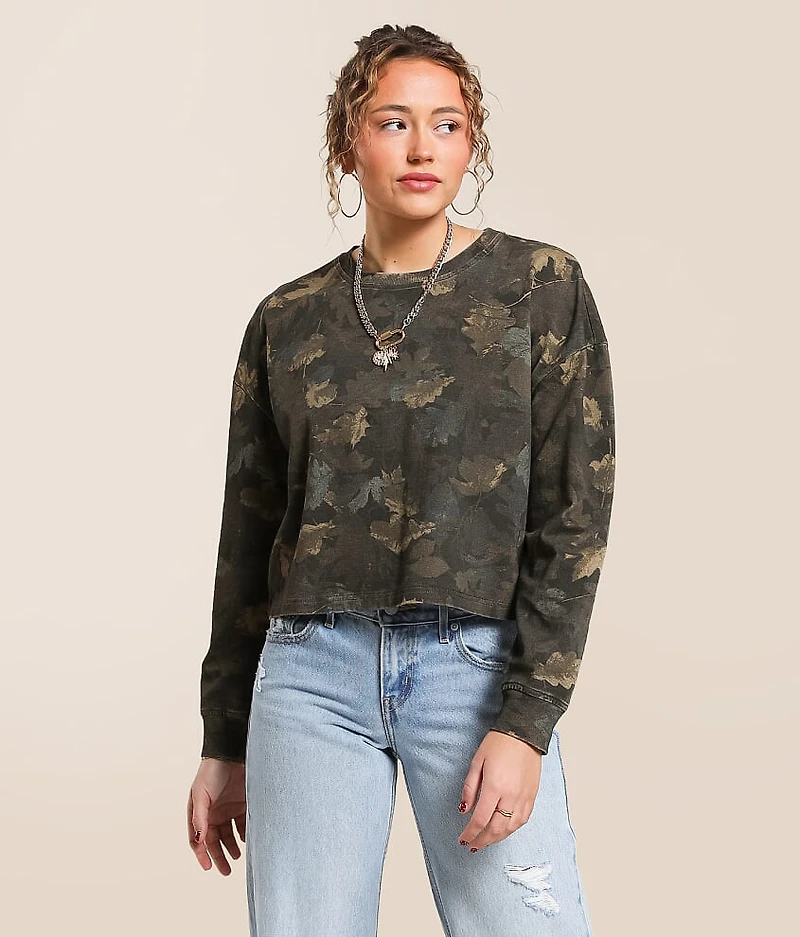 Oversized Boxy Camo T-Shirt
