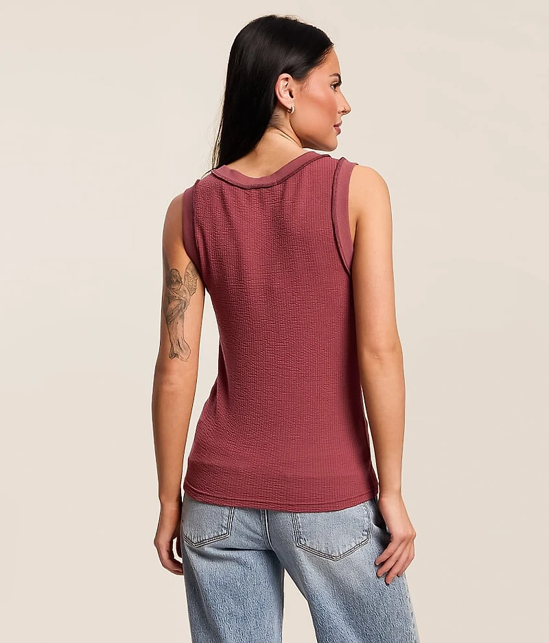 Textured Tank Top