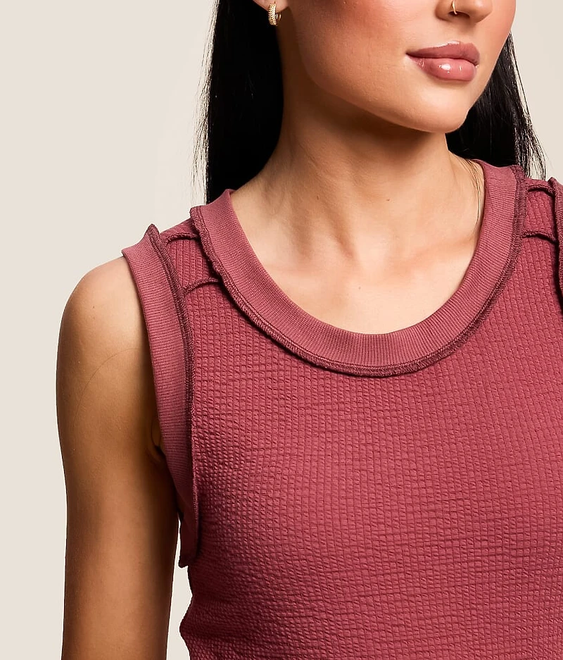 Textured Tank Top