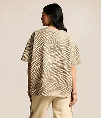 Zebra Oversized T-Shirt