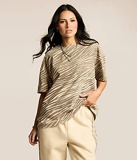 Zebra Oversized T-Shirt