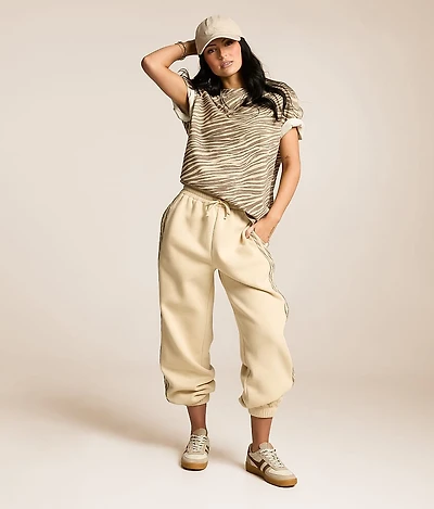 Zebra Striped Jogger