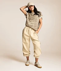 Zebra Striped Jogger