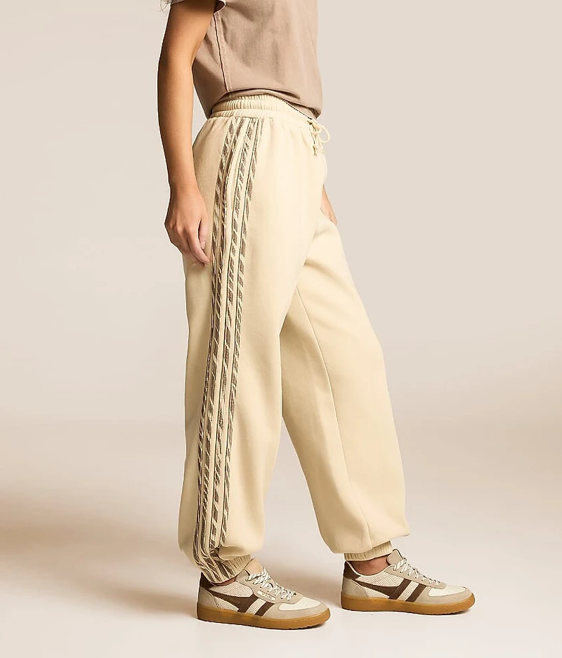 Zebra Striped Jogger