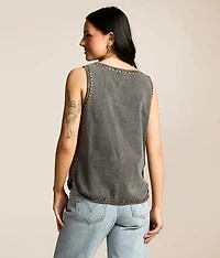 Studded Tank Top