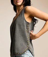 Studded Tank Top