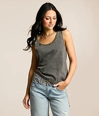 Studded Tank Top