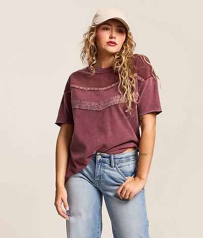 Pieced Crochet Top