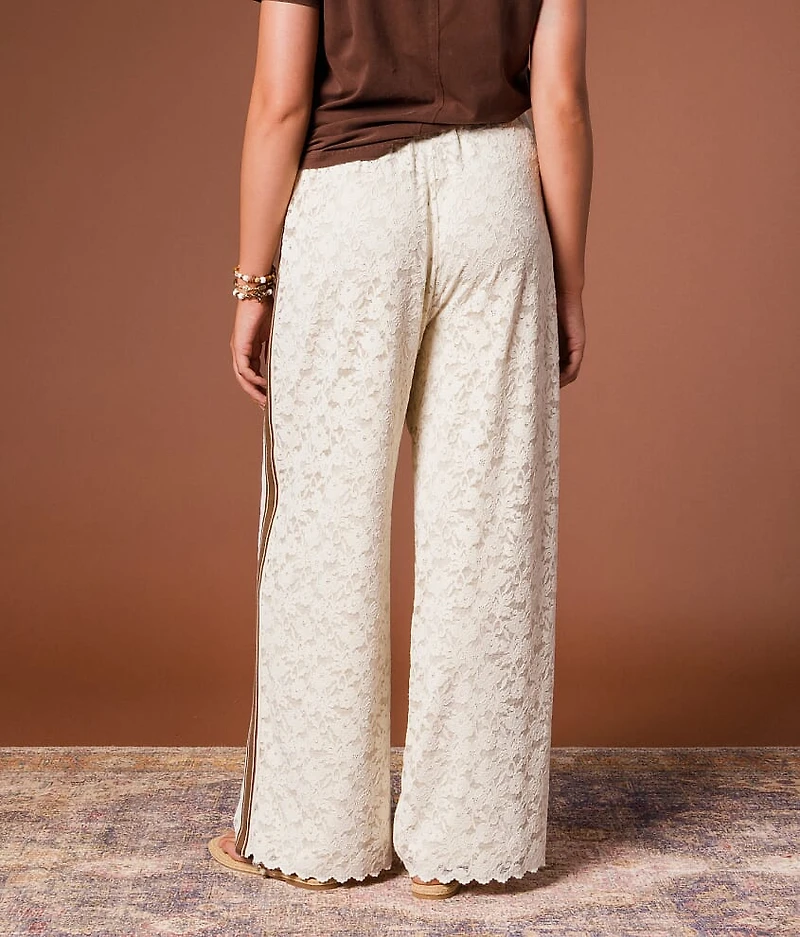 Lace Wide Leg Pant