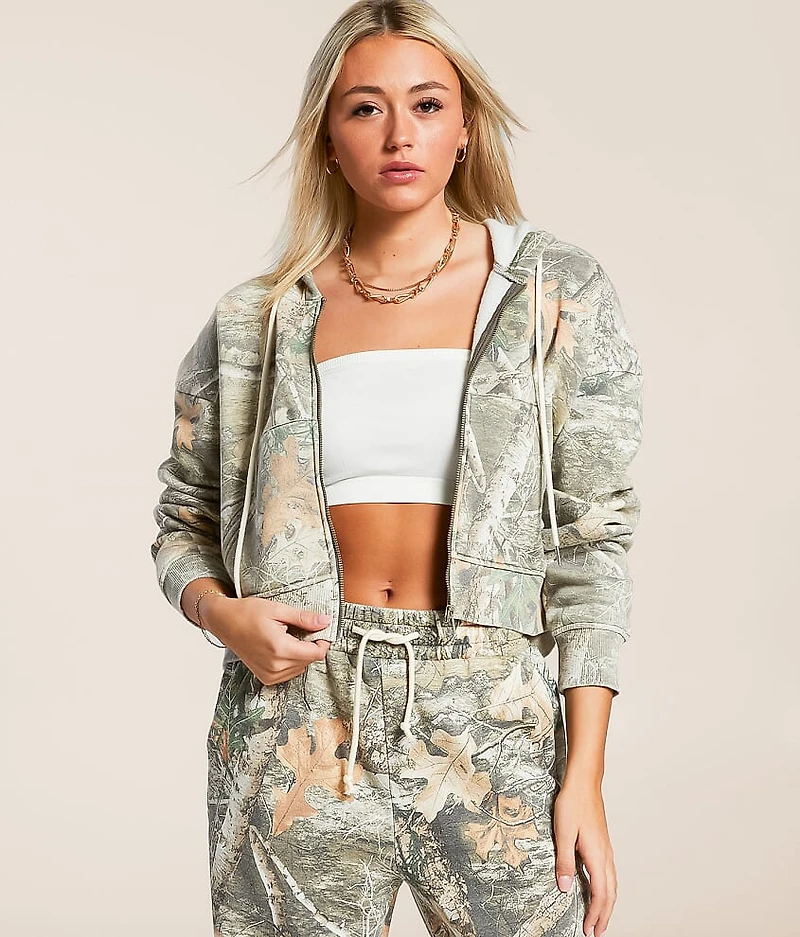 Washed Camo Hoodie