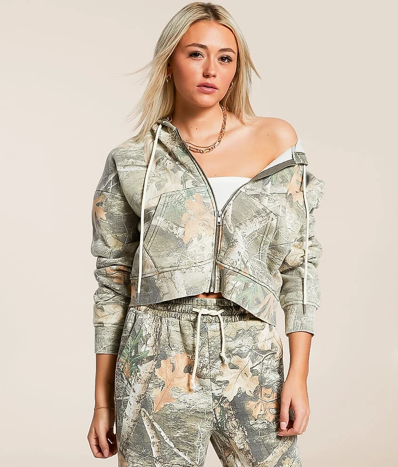 Washed Camo Hoodie