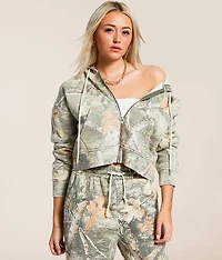 Washed Camo Hoodie