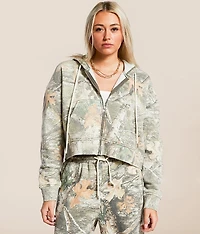 Washed Camo Hoodie