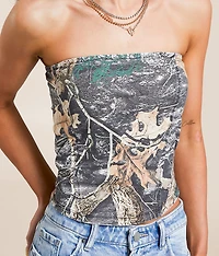 Camo Tube Top