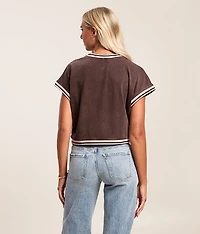 Washed Dolman Top